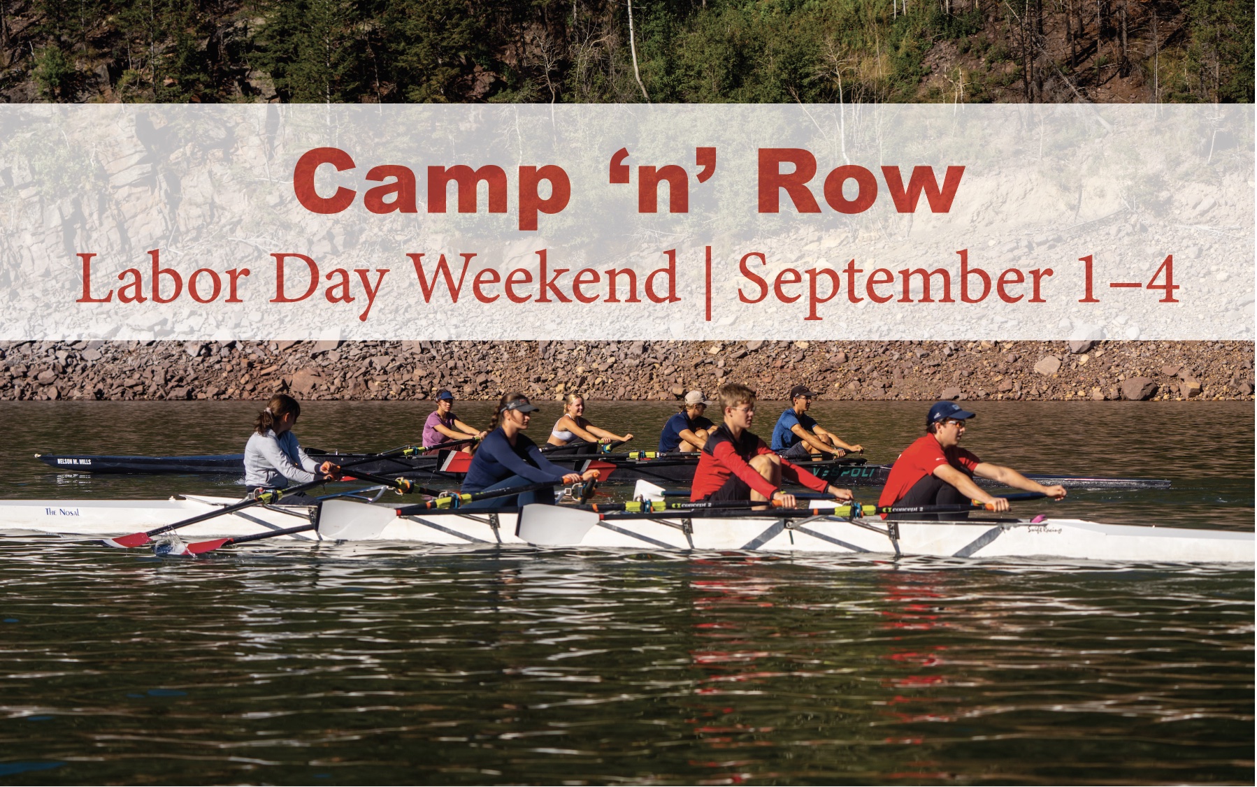 Camp 'n' Row Registration Now Open
